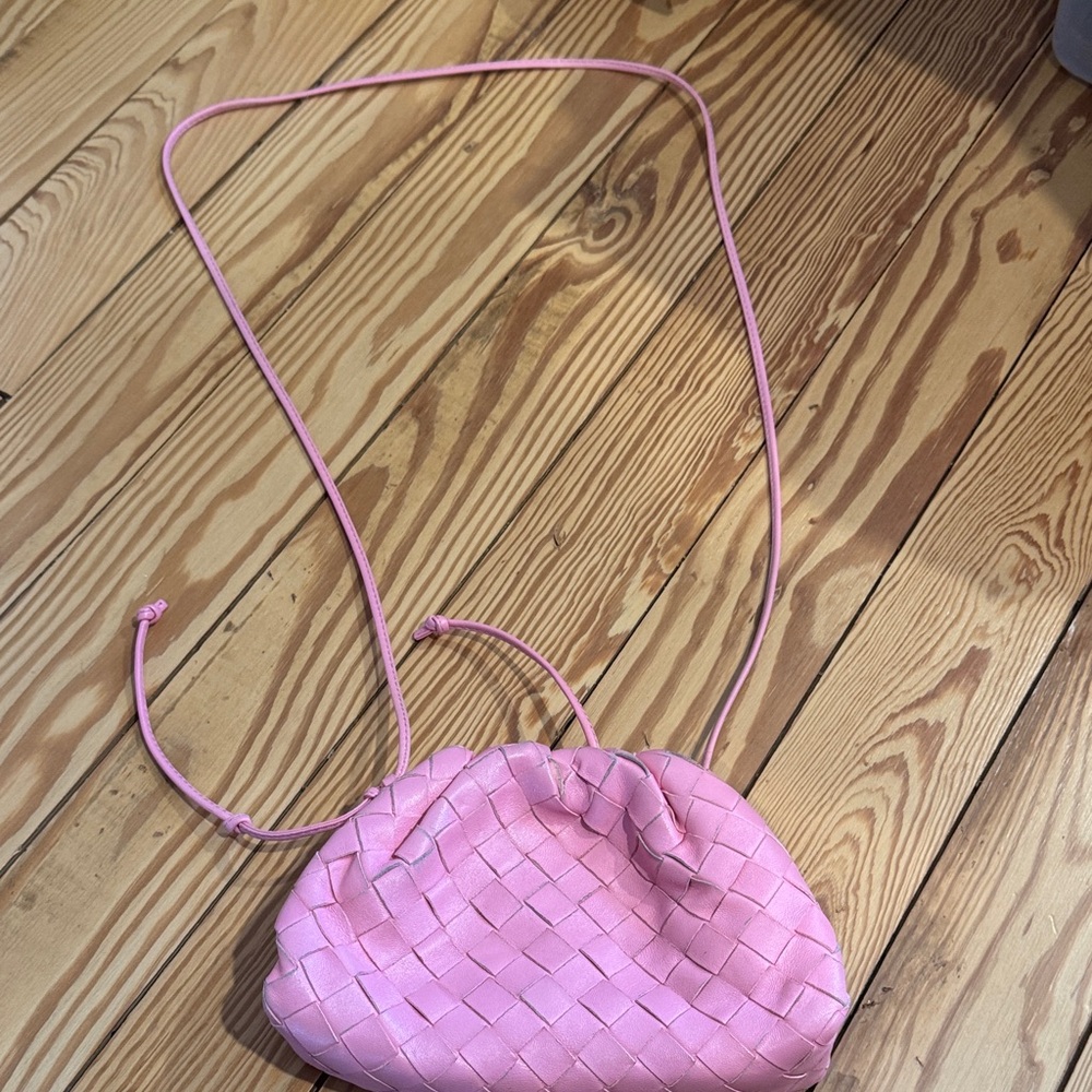 Bottega Veneta Intrecciato Mini Pouch in Pink - Picture 2 of 13